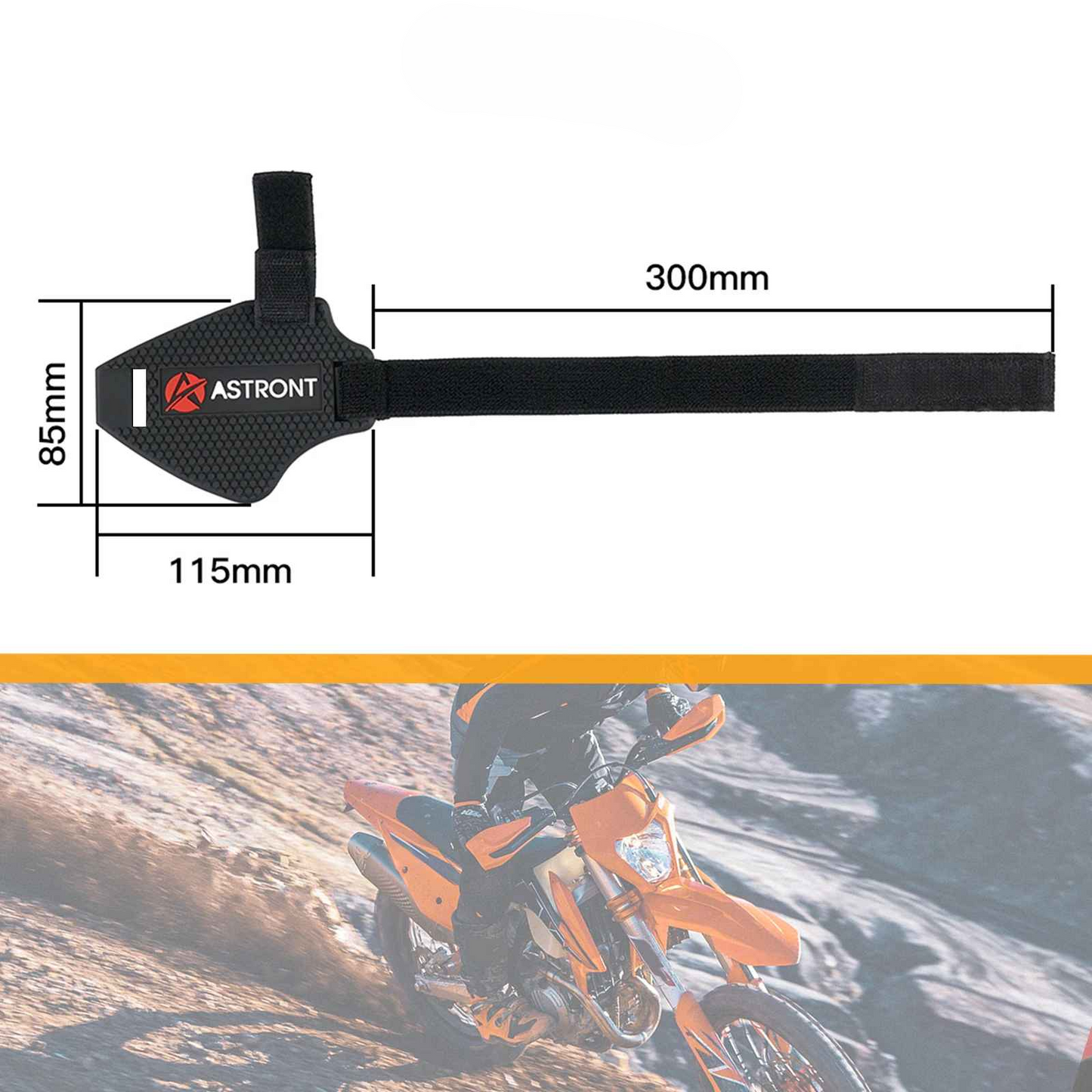 Protège-Sélecteur Moto Universel - CRAZYBIKELIFE