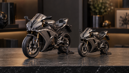 Moto miniature qu'elle échelle choisir entre 1:6 et 1:9 ?