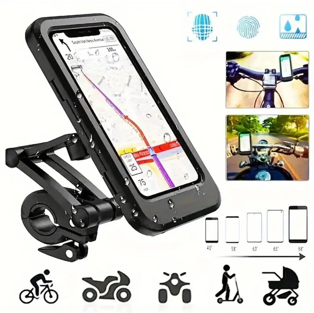 Support Universel Étanche - CRAZYBIKELIFE