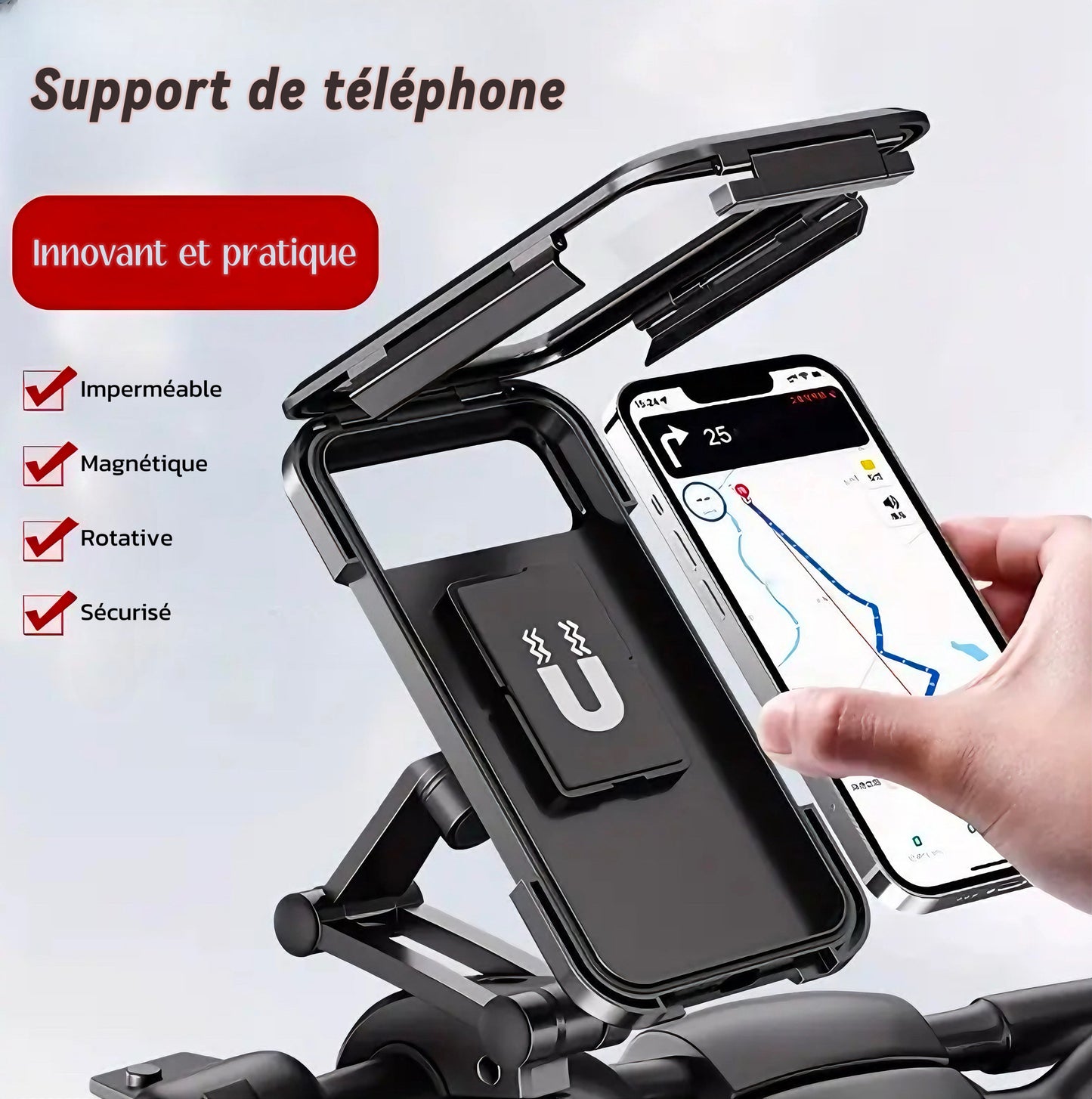 Support Universel Étanche - CRAZYBIKELIFE