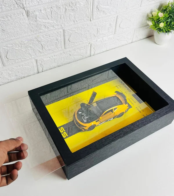 Illustration du plexiglass protecteur anti-rayures – Tableau LED design Chevrolet Camaro