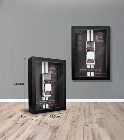 Guide des tailles du cadre lumineux 3D Lykan Hypersport – mesures exactes en centimètres