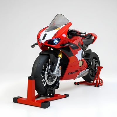 Miniature Moto Ducati Panigale V4R 1:6 - Son, Fumée & Lumière