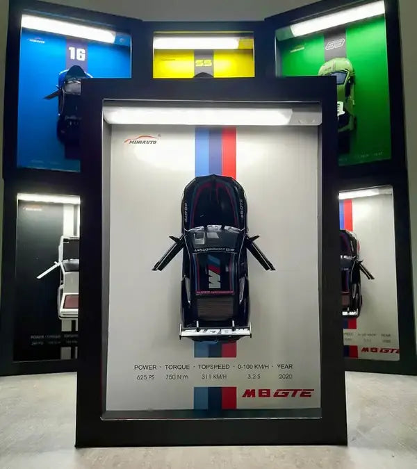 Tableau 3D Led MiniAuto - CRAZYBIKELIFE