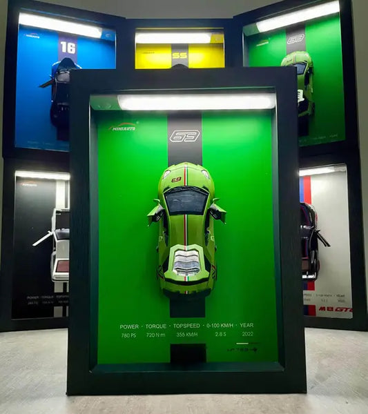 Tableau 3D Led MiniAuto - CRAZYBIKELIFE