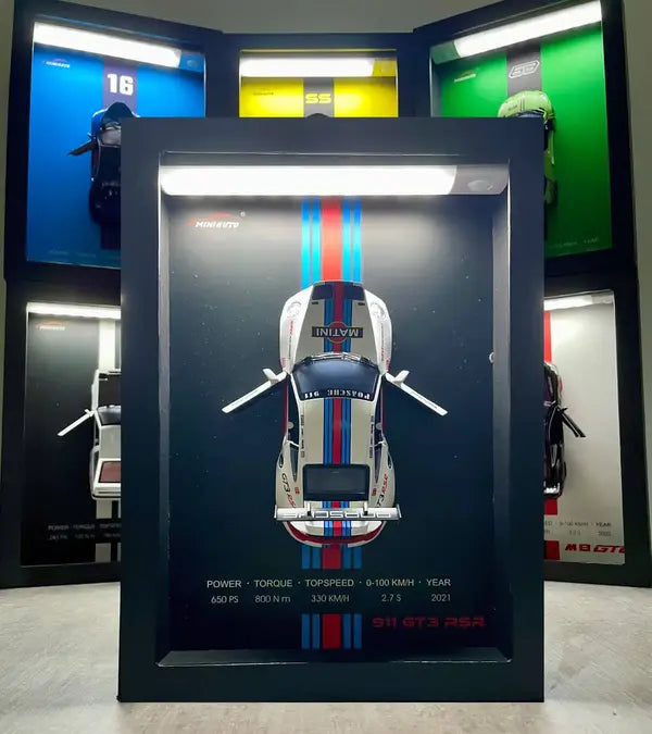 Tableau 3D Led MiniAuto - CRAZYBIKELIFE