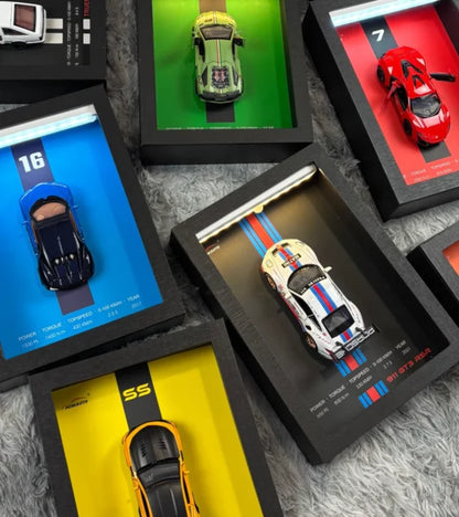 Tableaux 3D LED, présentation de plusieurs modèles.