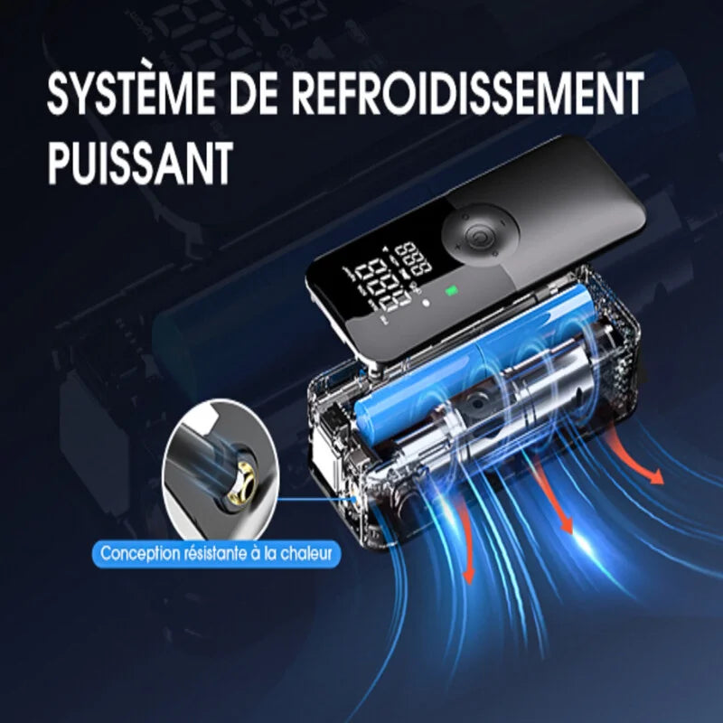 Système de refroidissement performant pour éviter la surchauffe.