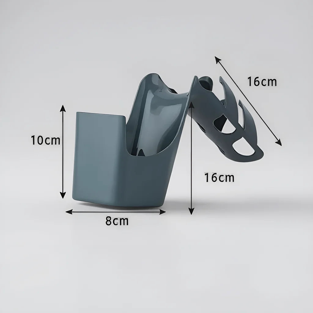 Dimensions de l'outil anti-projection d'huile chaîne moto - 10cm x 8cm x 16cm