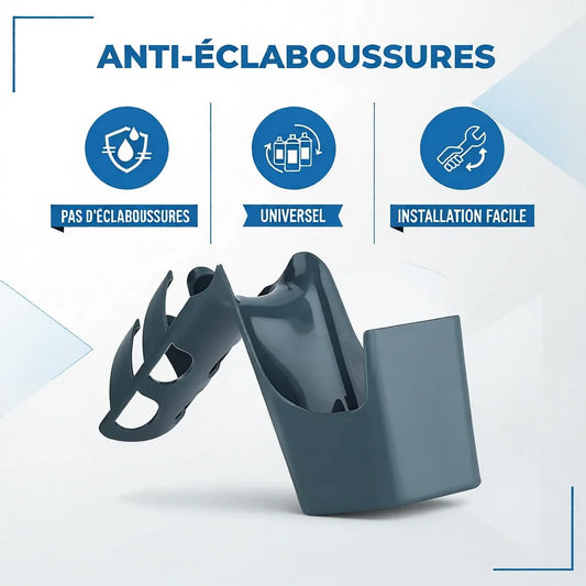 Outil anti-projection d'huile pour chaîne moto - Anti-éclaboussures, universel et installation facile