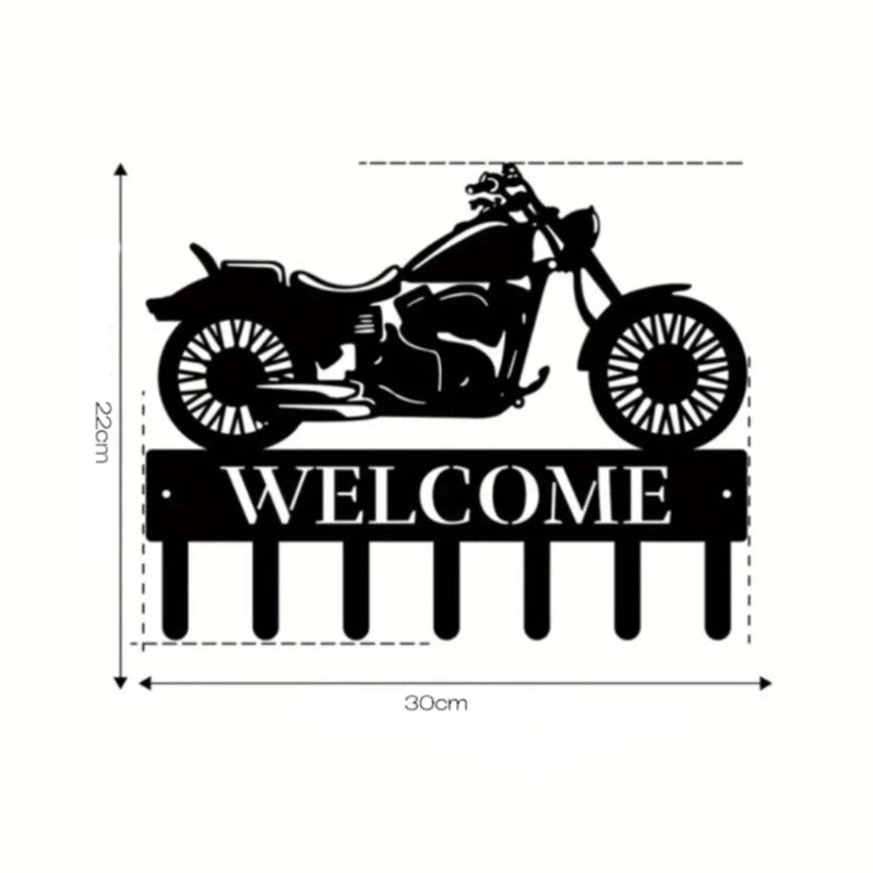 Dimensions porte-clés mural : 22x30 cm